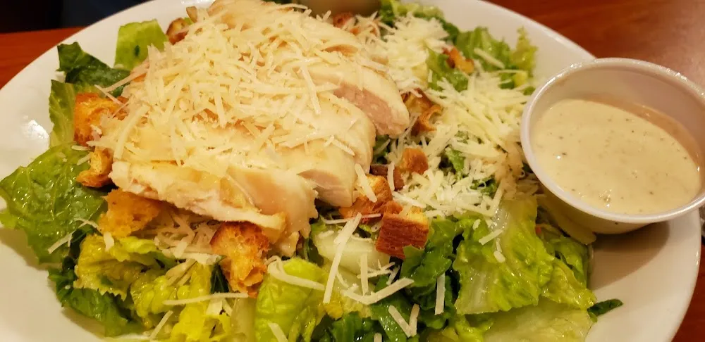 Chicken over Romaine