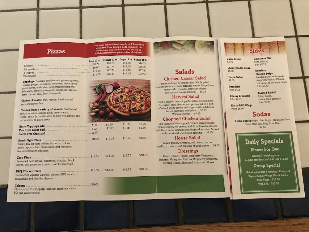 Sorrento's Pizzeria - Lincoln Menu image 4